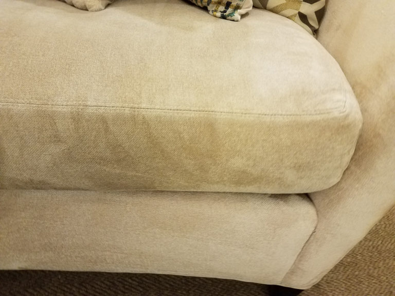 Green Stain Removal - Couch